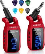 RRP £43.83 XIAOKOA Wireless Guitar Transmitter