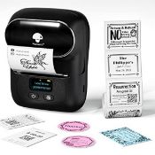 RRP £60.73 Phomemo M110 Label Printer Bluetooth Label Maker