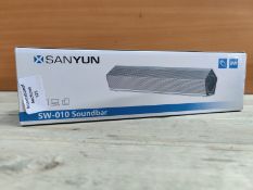 RRP £29.92 Sanyun SW010 8W Stereo Computer Speakers