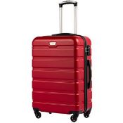 RRP £55.82 COOLIFE Suitcase Trolley Carry On Hand Cabin Luggage