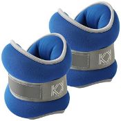 RRP £18.92 KK Neoprene Ankle Weights Pair. Strap on Ankle Weights.