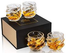 RRP £35.74 KANARS Whiskey Glasses Set