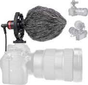 RRP £15.61 Shockproof Hi-Density Hi-Fidelity Cardioid Camera Microphone