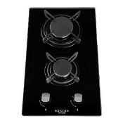 RRP £108.43 NOXTON Gas Hob 2 Burner with LPG/NG Kit