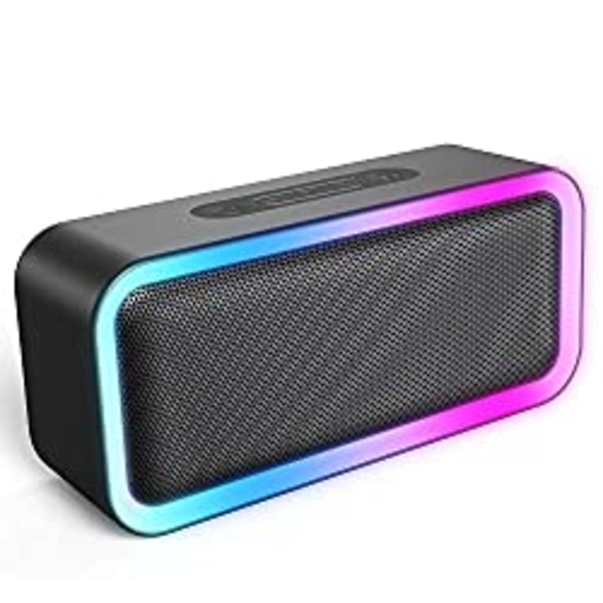 RRP £23.10 MEGUO 2023 RGB Lights Bluetooth Speaker