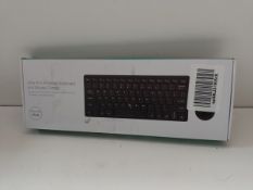 RRP £24.88 Compact Wireless Keyboard and Mouse Combo