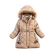 RRP £47.22 Phorecys Kids Girl's Winter Mid-Length Fleece Lined