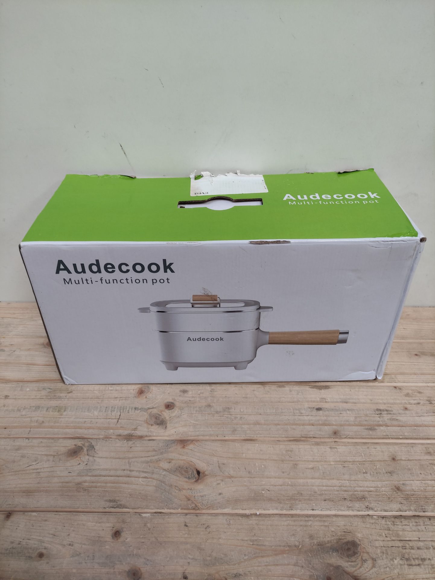 RRP £43.62 Audecook Electric Hot Pot with Steamer 2L - Image 2 of 2