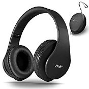 RRP £22.32 ZIHNIC Bluetooth Headphones Over-Ear