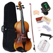 RRP £73.69 ADM Violin 1/2 Size