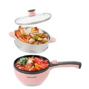 RRP £43.35 Audecook Electric Hot Pot with Steamer