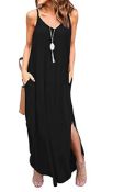 RRP £11.15 GRECERELLE Womens Summer Maxi Casual Dress Ladies Racer