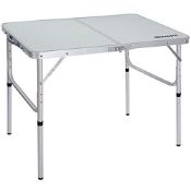 RRP £61.40 REDCAMP 3ft Folding Camping Table with Adjustable Height