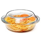 RRP £2.92 Mini Glass Casserole Dish With Glass Lid