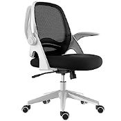 RRP £122.81 Hbada Office Chair Desk Chair Flip-up Armrest Ergonomic