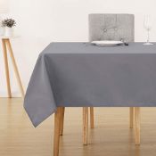 RRP £10.49 Deconovo Oxford Decorative Table Cloth Rectangle Water