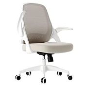 RRP £123.37 Hbada Office Chair Desk Chair with Flip Up Armrests