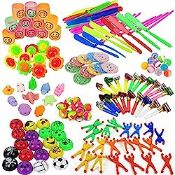 RRP £18.96 Party Bag Fillers for Kids - 150 Assorted Toys for Boys & Girls Birthday Party