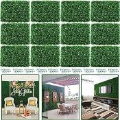 RRP £73.69 Nisorpa Artificial Hedge Boxwood Panels Trellis Screening