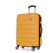 RRP £73.69 GinzaTravel Expandable Suitcase with 4 Double Spinner