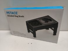 RRP £36.84 Petace Raised Slow Feeder Dog Bowls