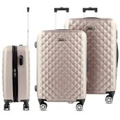 RRP £66.99 OLEY Oley Premium Lightweight Suitcase ABS Hard
