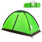 RRP £47.45 Night Cat Camping Tent for 1 2 Person Man Waterproof