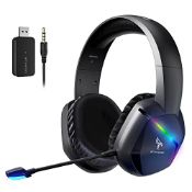 RRP £50.24 SOMiC 2.4G Wireless Gaming Headset for PS4