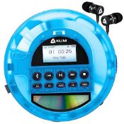 RRP £57.11 KLIM Nomad Transparent + Portable CD Player Walkman