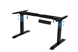 RRP £231.46 Standing Desk Frame with 3-Stage Height Levels & Dual