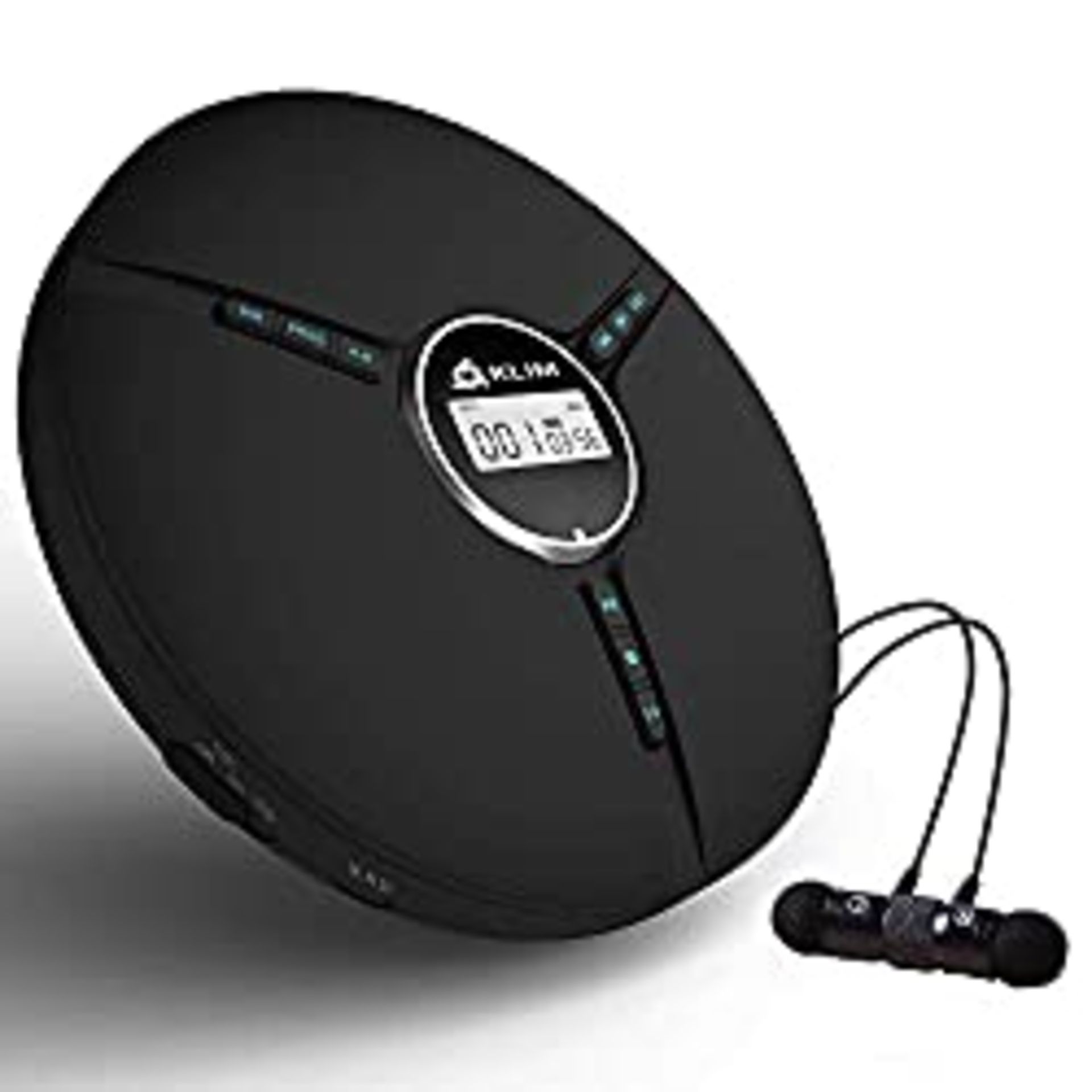 RRP £56.98 KLIM Discman Portable CD Player with a Built-in Battery