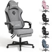 RRP £167.39 SITMOD Gaming Chair with Footrest-Computer Ergonomic