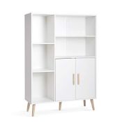 RRP £75.44 Meerveil Sideboard Storage Cabinet Cupboard 2 Doors
