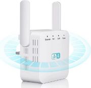 RRP £27.90 WiFi Extender Booster 2.4GHz 300Mbps WiFi Extender