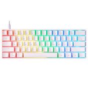 RRP £44.65 Mizar MZ60 LUNA Mechanical Gaming Keyboard | 60% Keyboard