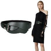 RRP £11.15 GSG Womens Wide Elastic Waist Belt for Dress Stretchy