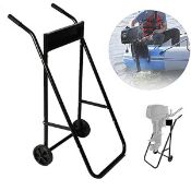 RRP £81.50 Nisorpa Outboard Motor Engine Trolley 75 KG Capacity