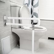 RRP £65.87 Dyna-Living Toilet Grab Bar 70CM Anti Slip Shower Assist