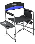 RRP £61.40 KingCamp Directors Chairs Folding Oversize Camping