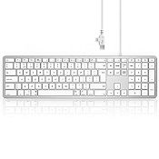 RRP £30.14 Seenda Wired Keyboard for Mac OS