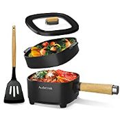 RRP £43.48 Audecook Electric Frying Pan