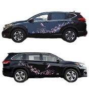 RRP £16.74 BININBOX Butterfly and Flower car Body Stickers Fashion