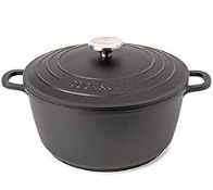 RRP £39.07 Non-Stick Aluminium Pot with Lid Sturdy Deep Dutch