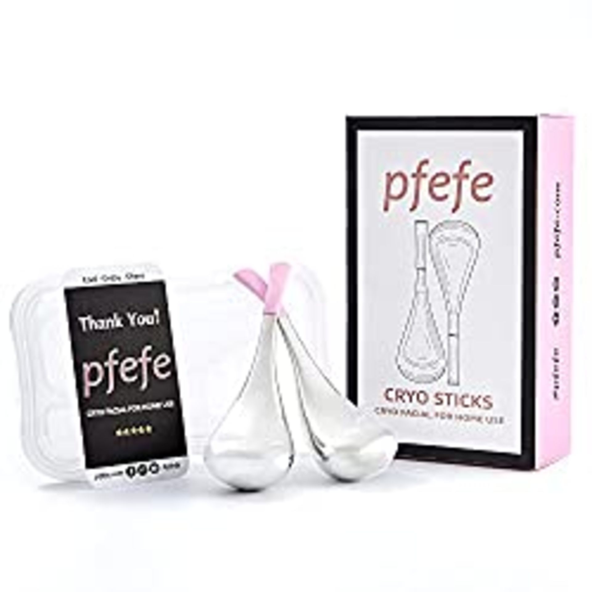 RRP £23.72 Pfefe Ice Globes Facial Skin Care Tools for Women Face Eyes