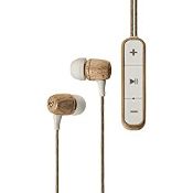 RRP £15.76 Energy Sistem Earphones Eco Bluetooth Beech Wood Earphones (In-Ear Earphones