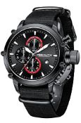 RRP £22.32 MEGALITH Mens Watch Chronograph 46mm