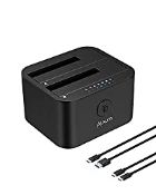 RRP £44.65 Alxum USB C & USB A Hard Drive Docking Station