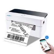 RRP £85.41 vretti Bluetooth Thermal Shipping Lable Printer Postage