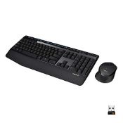 RRP £33.02 Logitech MK345 Wireless Combo Full-Sized Keyboard with