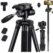 RRP £33.04 Camera Tripod 72inch for DSLR